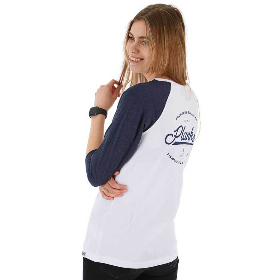 Planks Women's Mountain Supply Co Long Sleeve T-Shirt