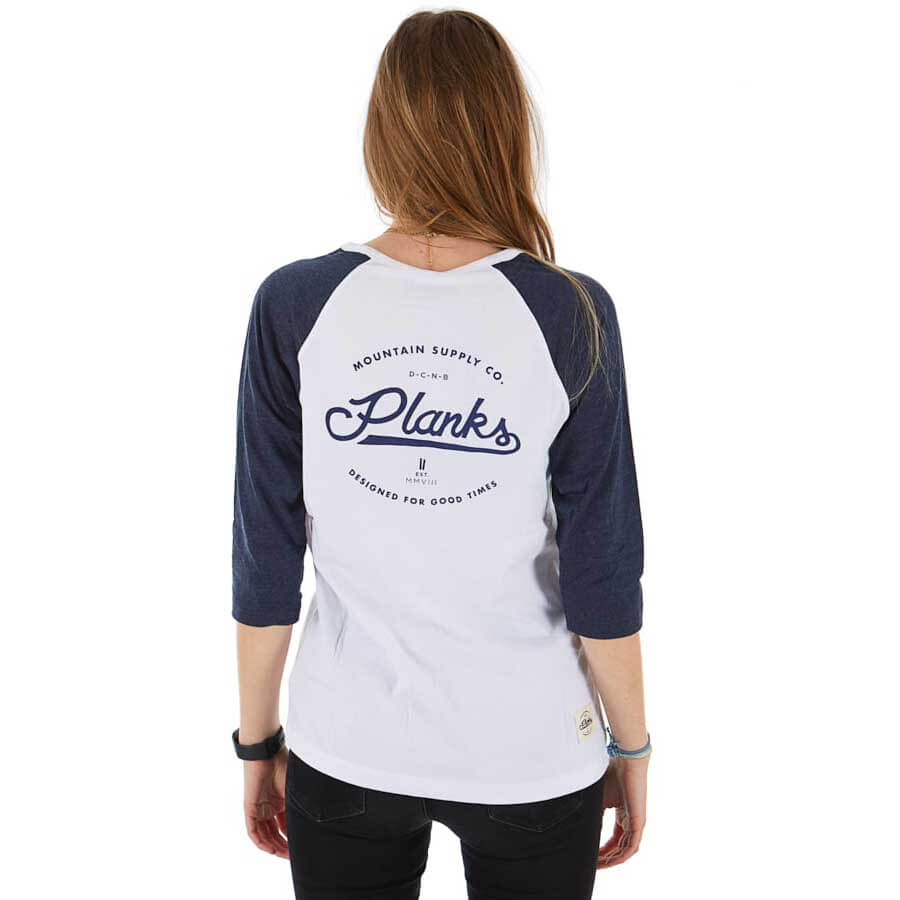 Planks Women's Mountain Supply Co Long Sleeve T-Shirt