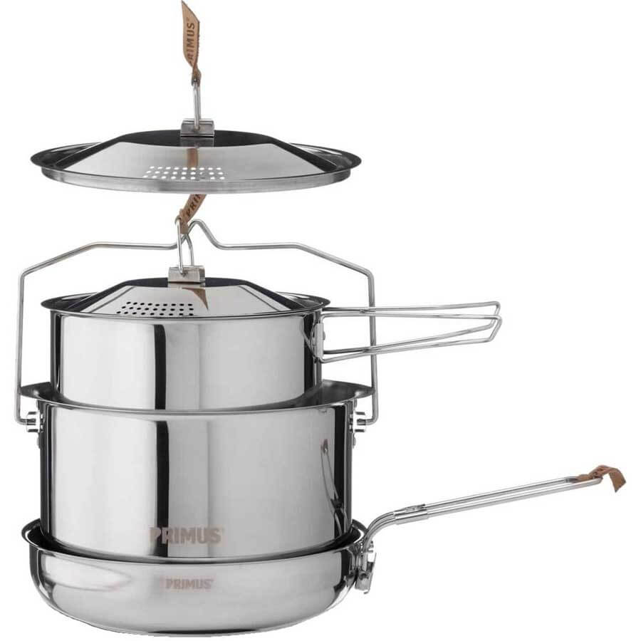 Primus Campfire Cookset Stainless Steel Camp Cookware