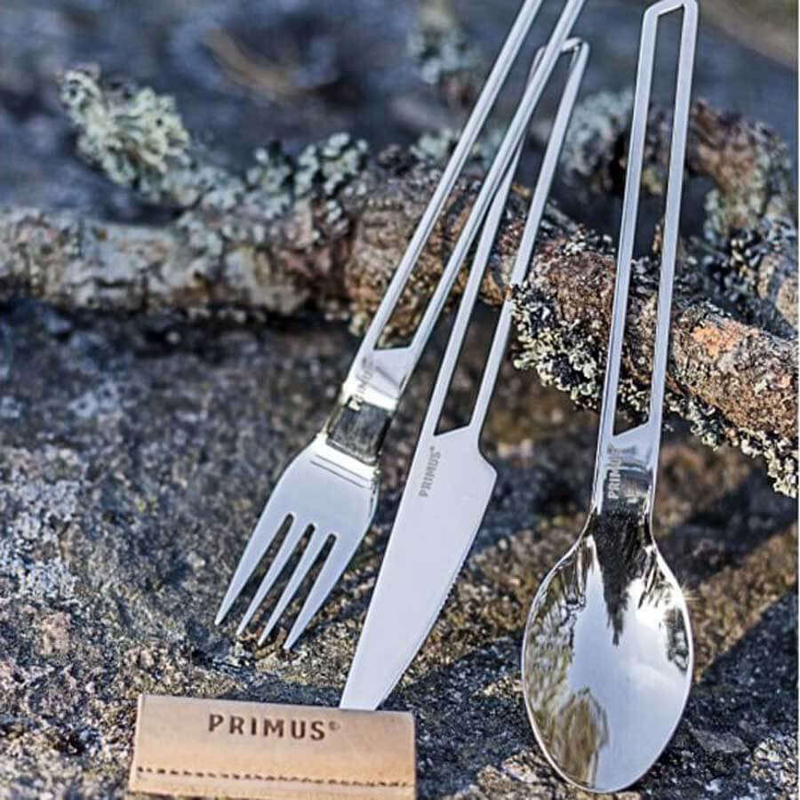 Primus Campfire Cutlery Set Compact Camping Utensils