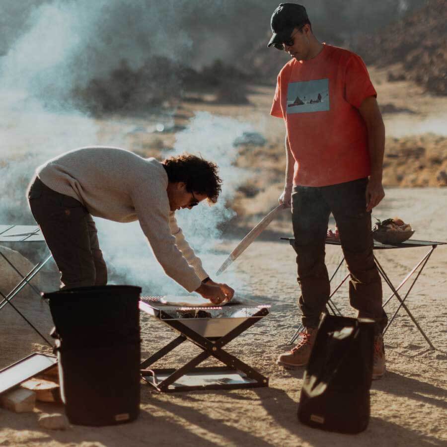 Primus Kamoto Openfire Pit Large Folding Camp Grill & Fireplace