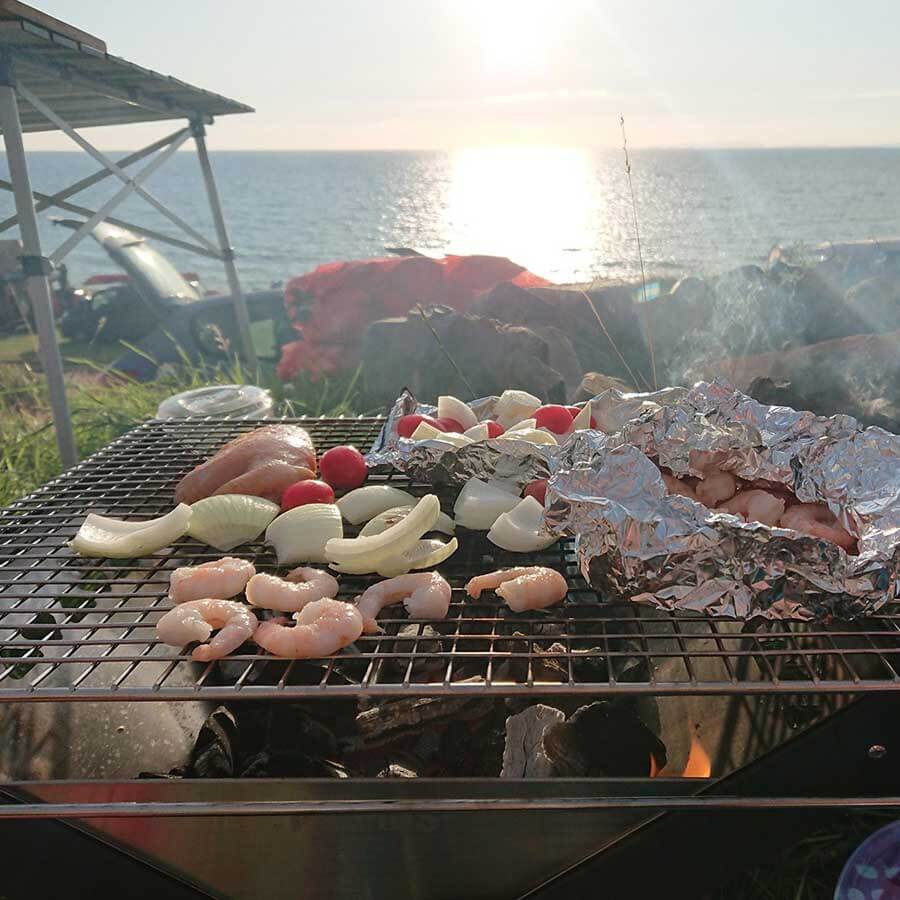 Primus Kamoto Openfire Pit Large Folding Camp Grill & Fireplace