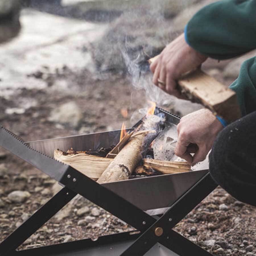 Primus Kamoto Openfire Pit Large Folding Camp Grill & Fireplace