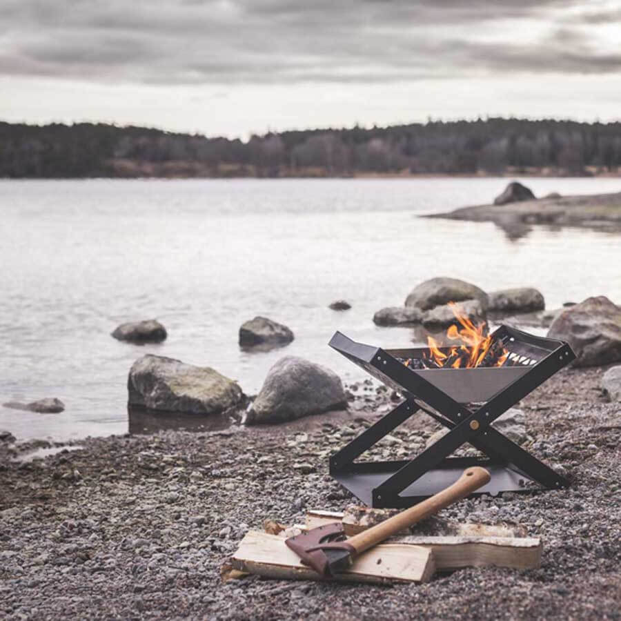 Primus Kamoto Openfire Pit Large Folding Camp Grill & Fireplace