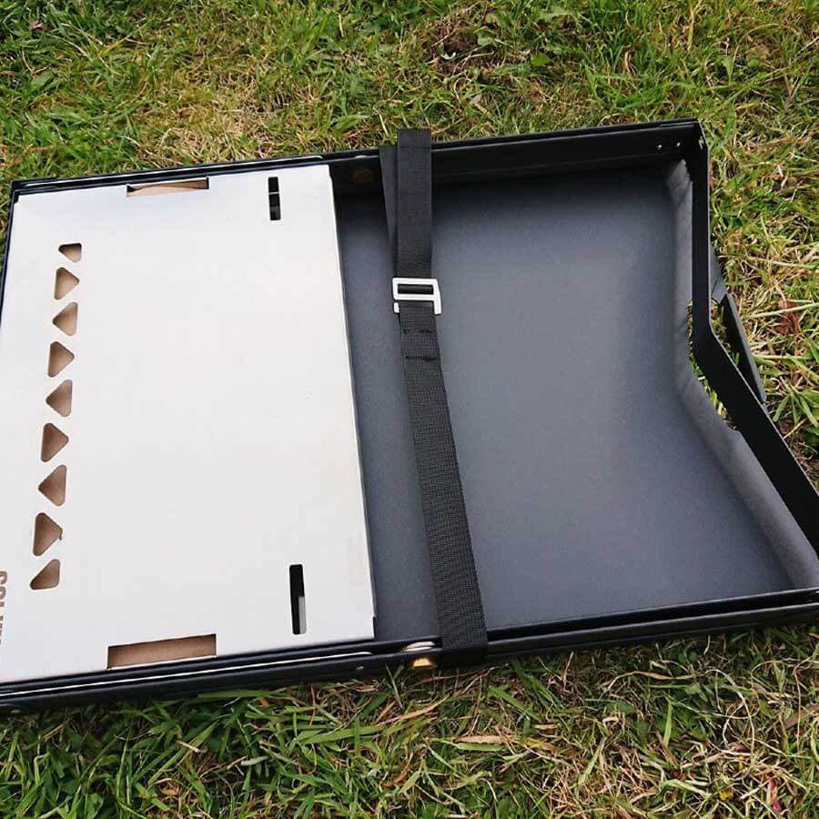 Primus Kamoto Openfire Pit Large Folding Camp Grill & Fireplace