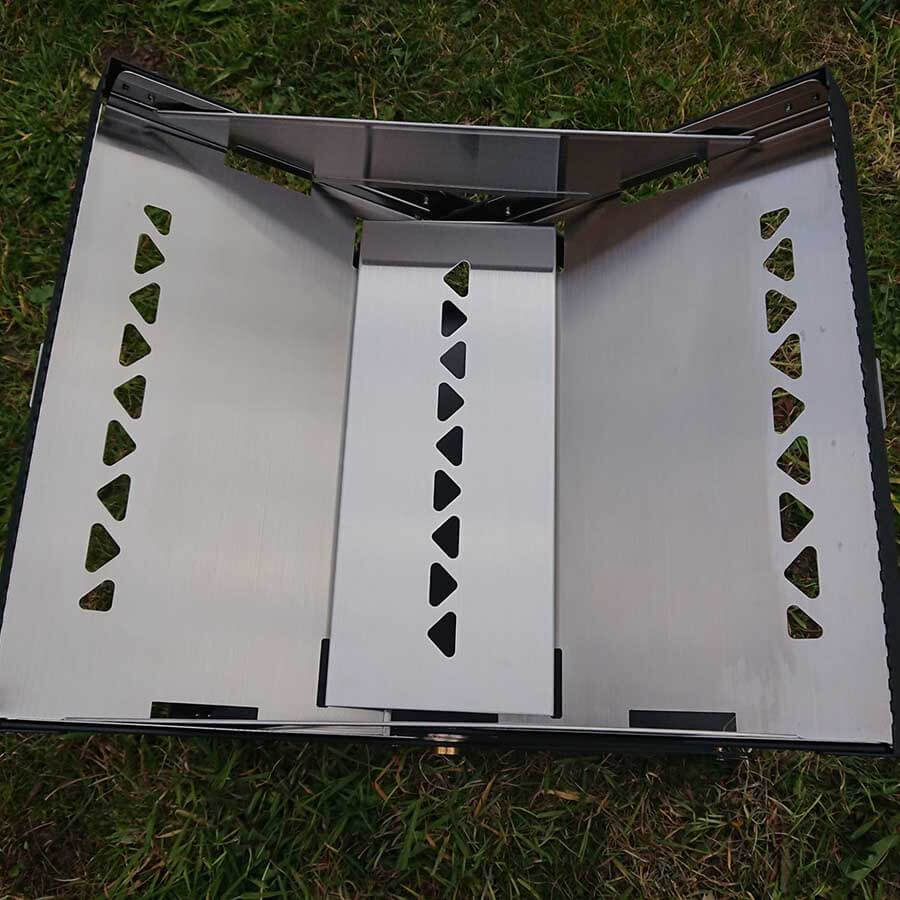 Primus Kamoto Openfire Pit Large Folding Camp Grill & Fireplace