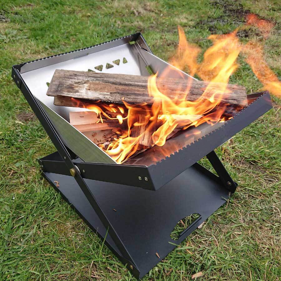 Primus Kamoto Openfire Pit Large Folding Camp Grill & Fireplace