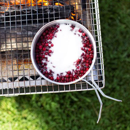 Primus Kamoto Openfire Pit Regular Folding Camp Grill & Fireplace