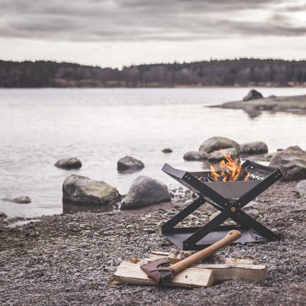 Primus Kamoto Openfire Pit Regular Folding Camp Grill & Fireplace