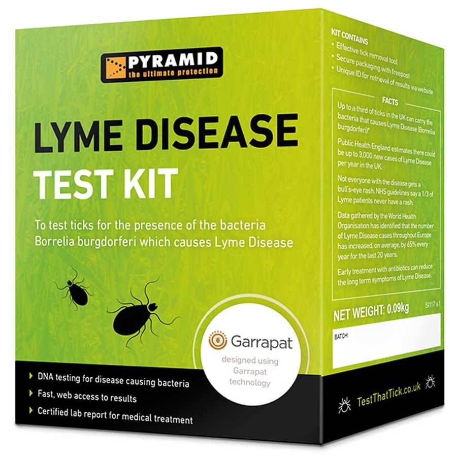 Pyramid Lyme Disease Test Kit + Tick Remover