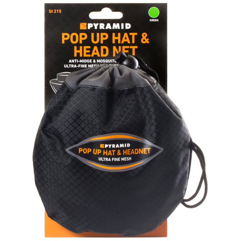 Pyramid Pop-Up Hat & Head Net Midge & Mosquito Proof Hat