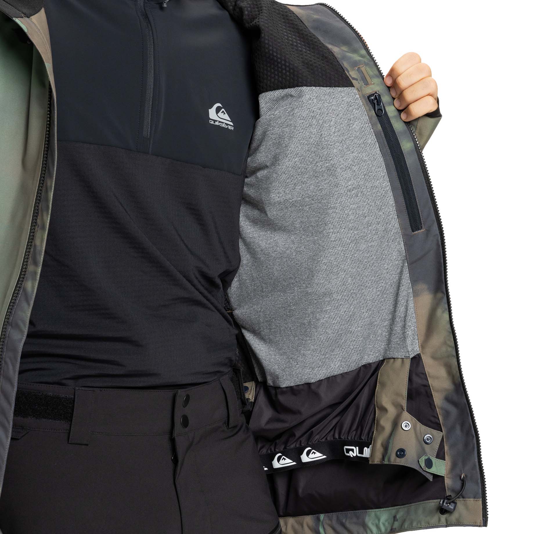 Quiksilver Muldrow Insulated Ski/Snowboard Jacket 