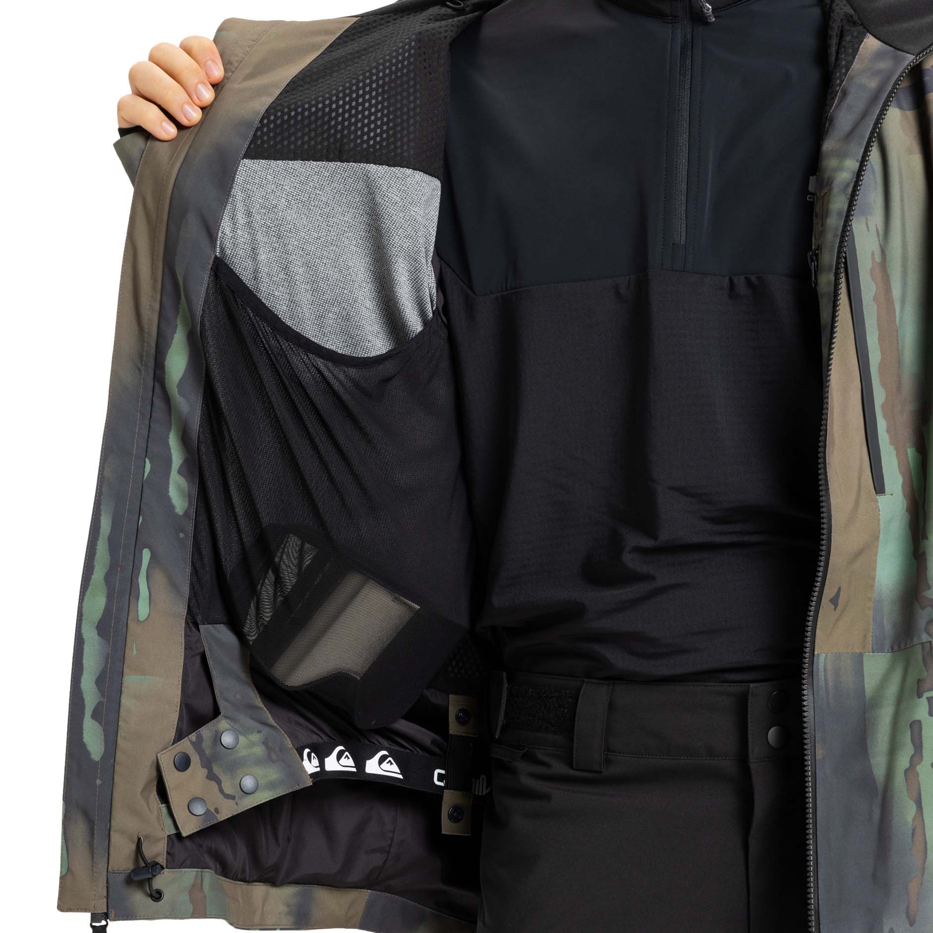 Quiksilver Muldrow Insulated Ski/Snowboard Jacket 