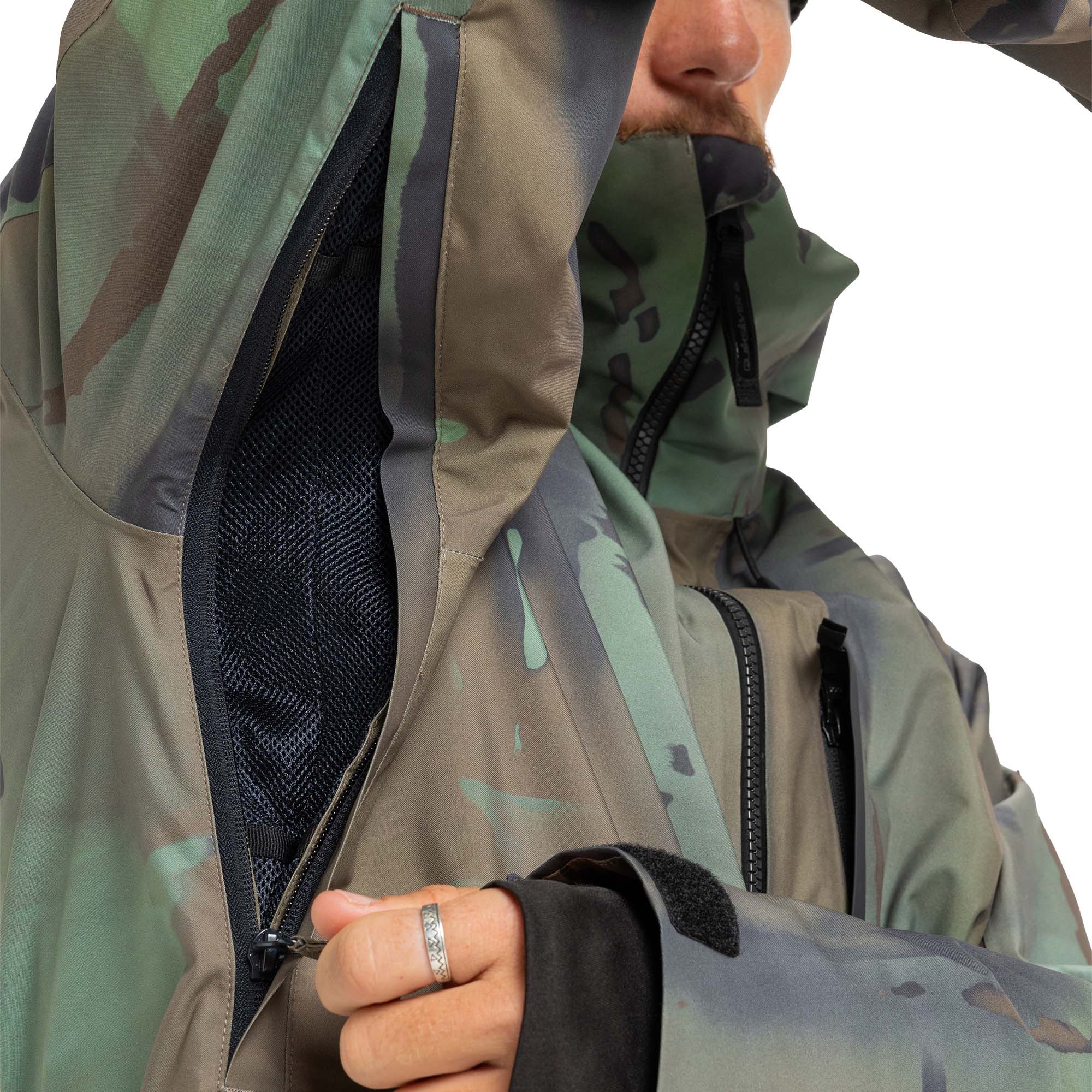 Quiksilver Muldrow Insulated Ski/Snowboard Jacket 