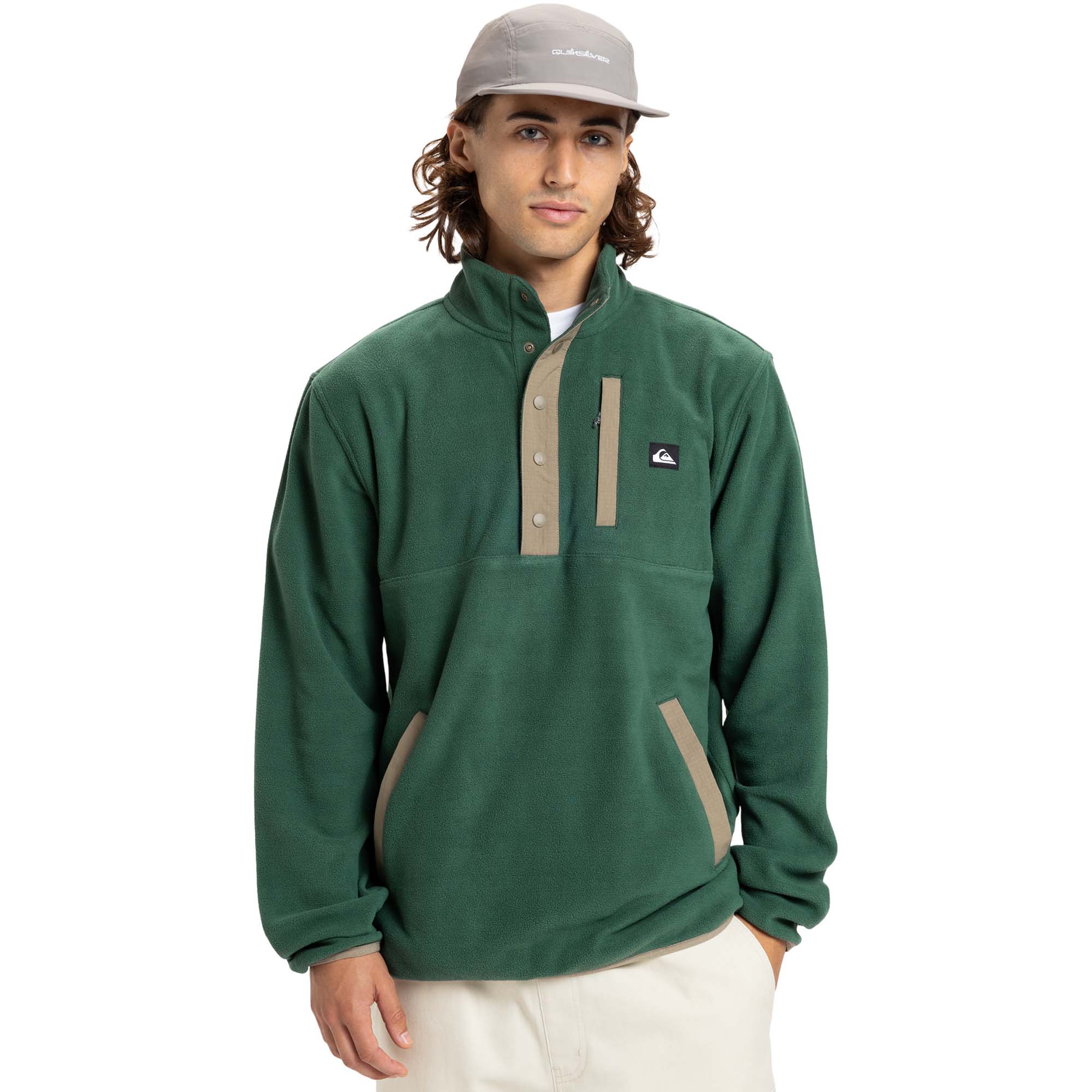 Quiksilver No Destination Full Zip Snowboard Fleece