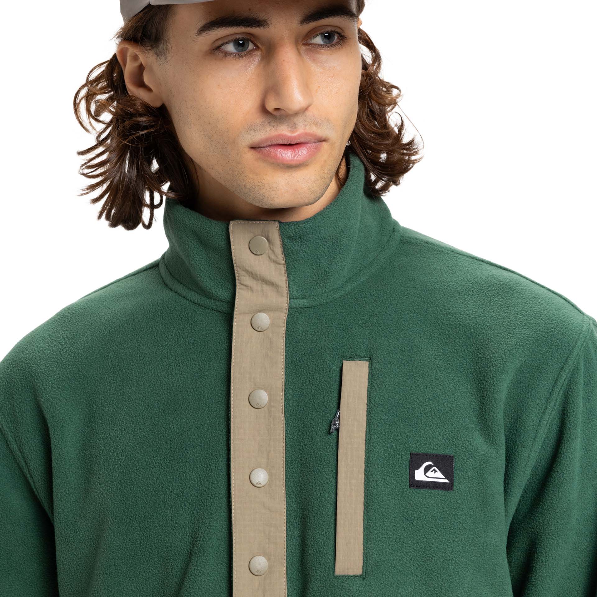 Quiksilver No Destination Full Zip Snowboard Fleece