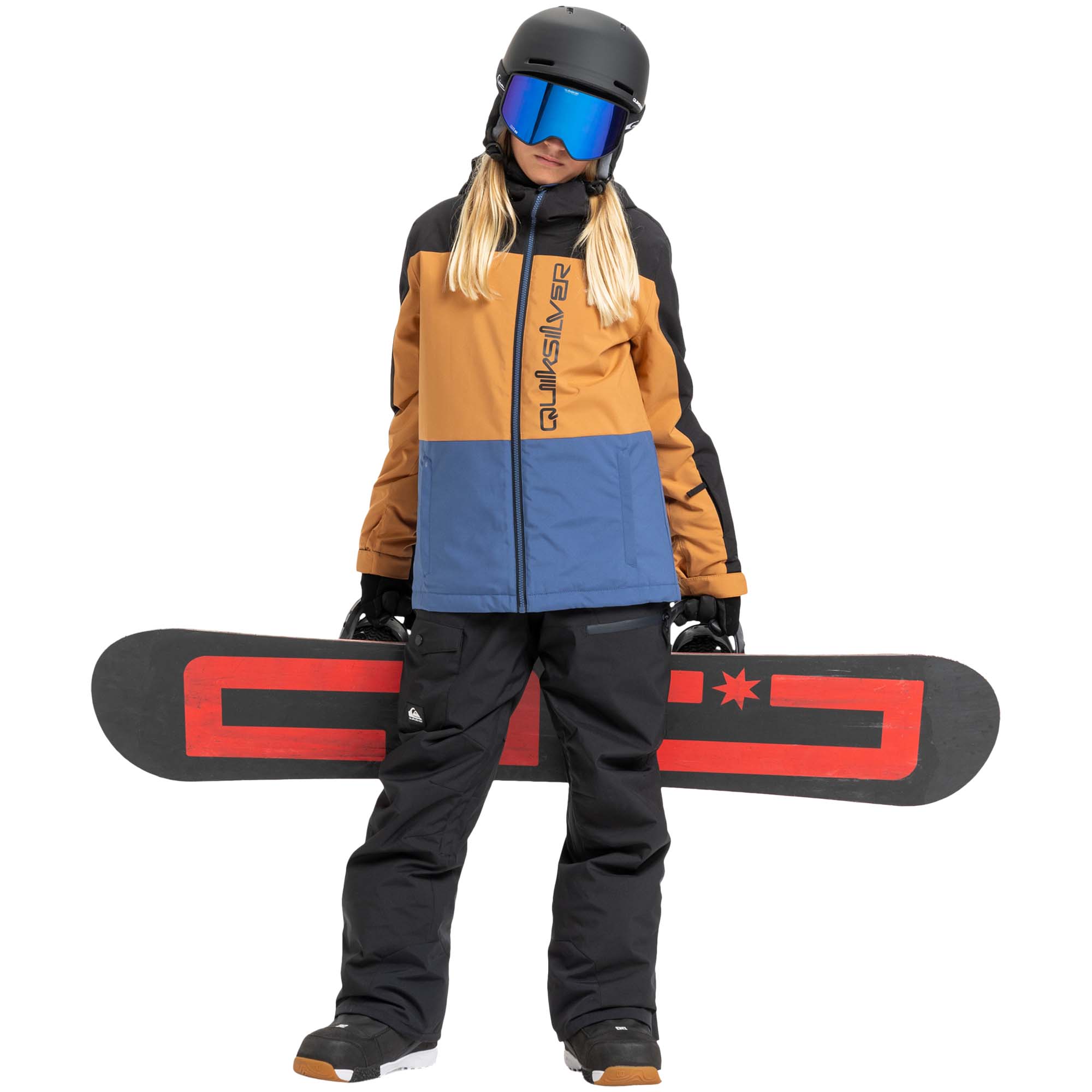 Quiksilver Side Hit Block Kids' Insulated Ski/Snowboard Jacket