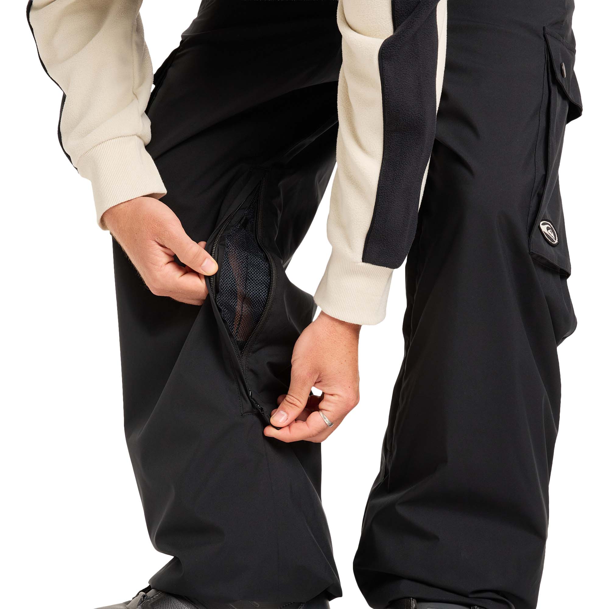 Quiksilver Snow Down Cargo Baggy Ski/Snowboard Pants