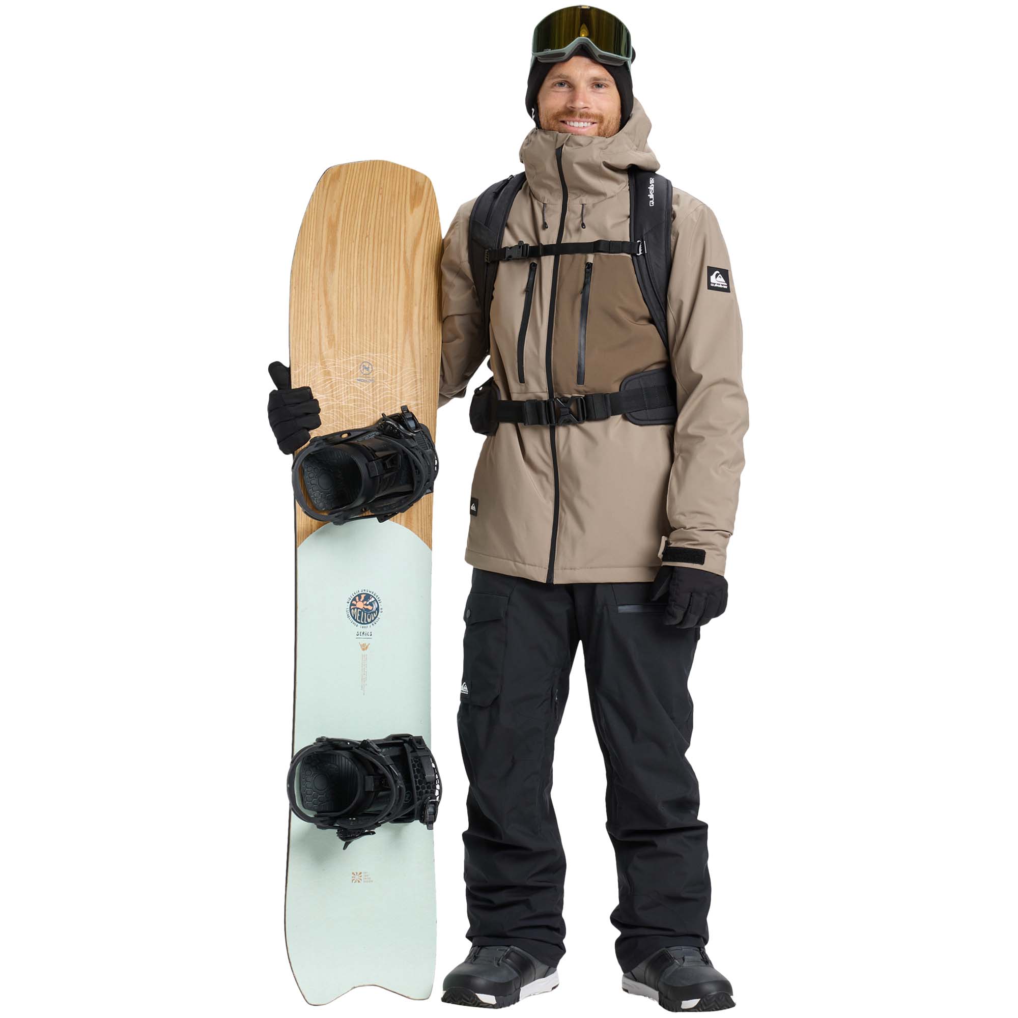 Quiksilver Sycamore Solid Insulated Ski/Snowboard Jacket