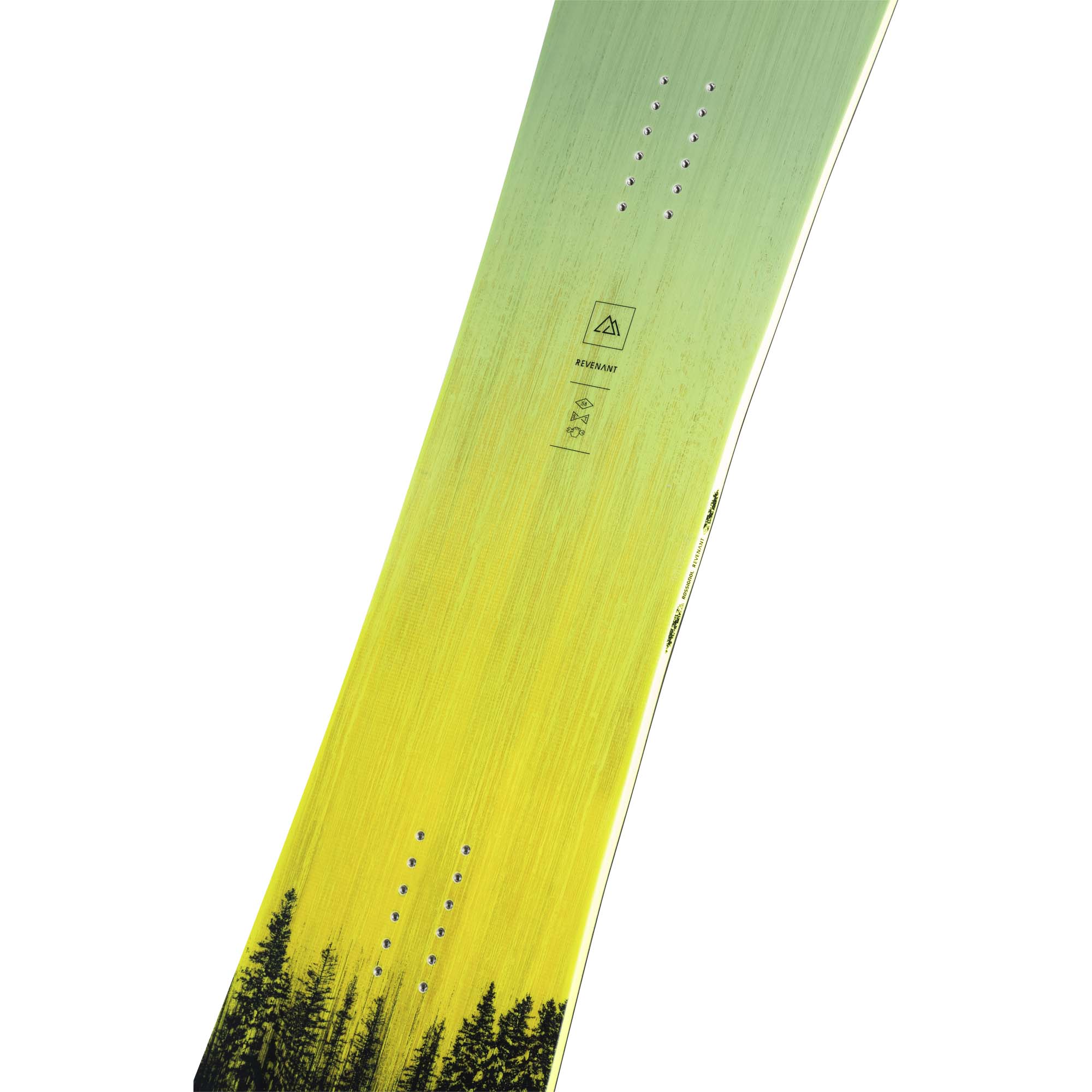 Tabla de snowboard Allmountain Mujer, ROSSIGNOL REVENANT Verde y