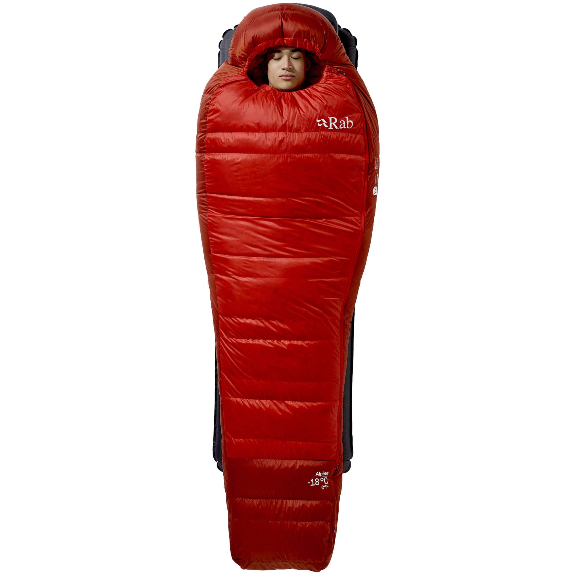 Rab Alpine -18C/0F Long Lightweight Down Sleeping Bag