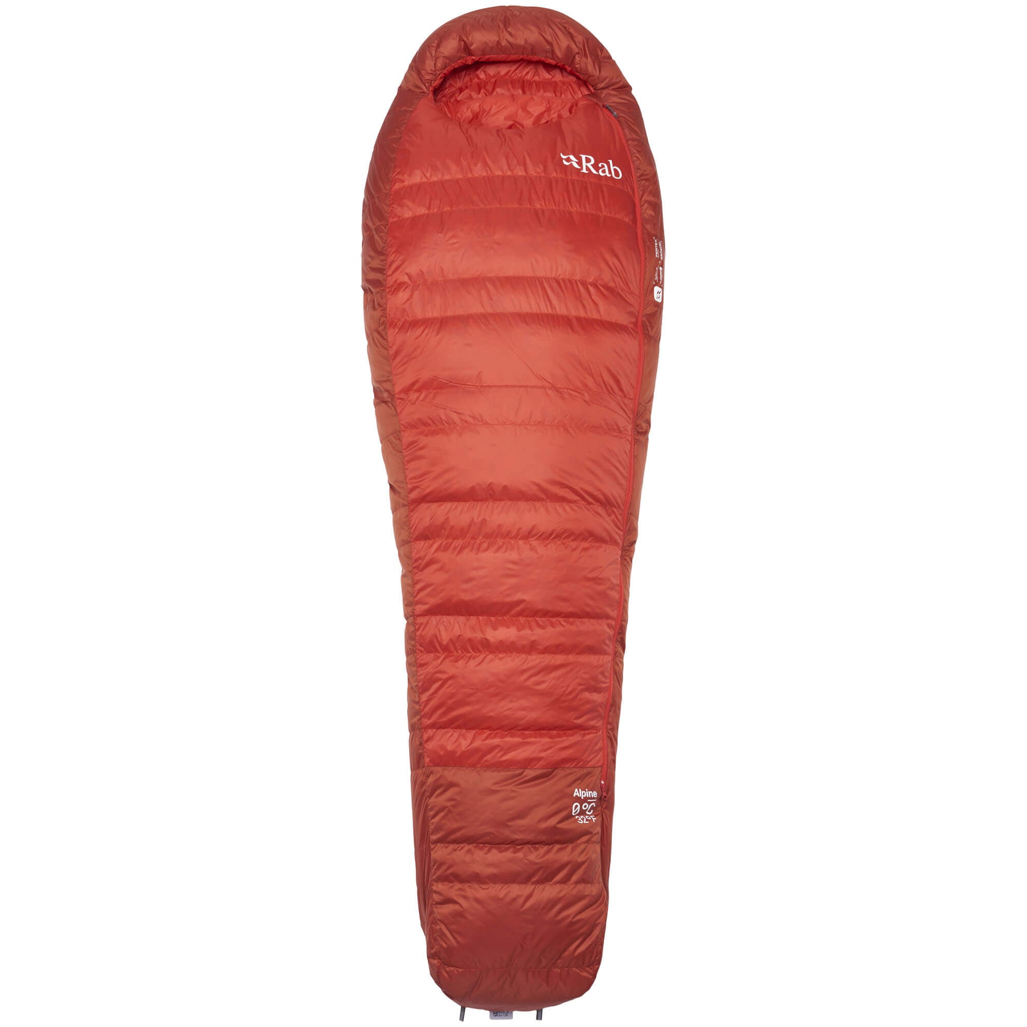 Rab Alpine 0C/32F Regular Lightweight Down Sleeping Bag