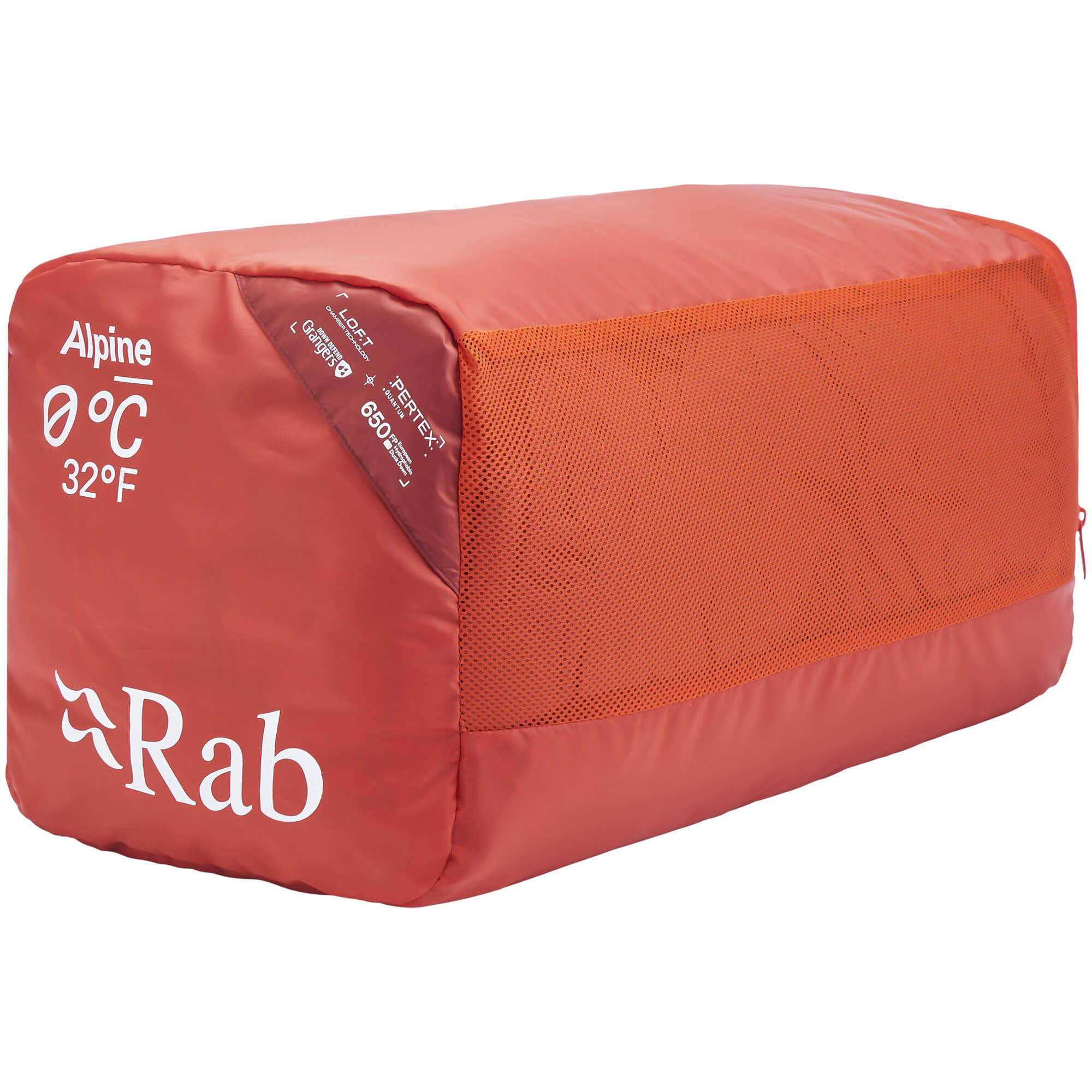 Rab Alpine 0C/32F Long Lightweight Down Sleeping Bag
