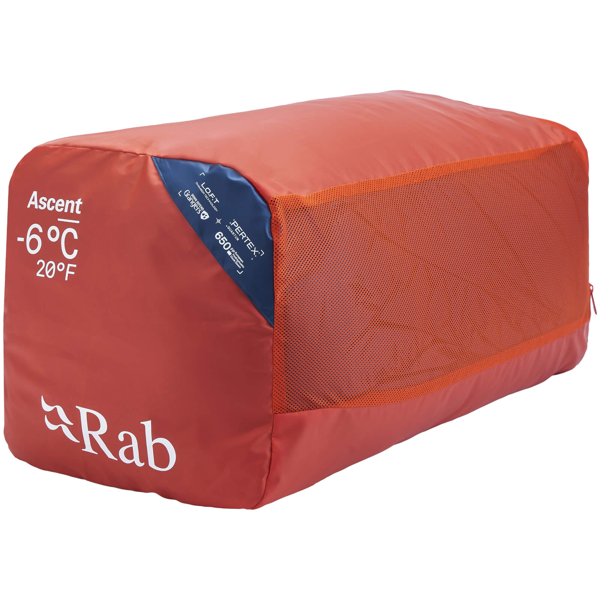 Rab Ascent -6C/20F Long Lightweight Down Sleeping Bag