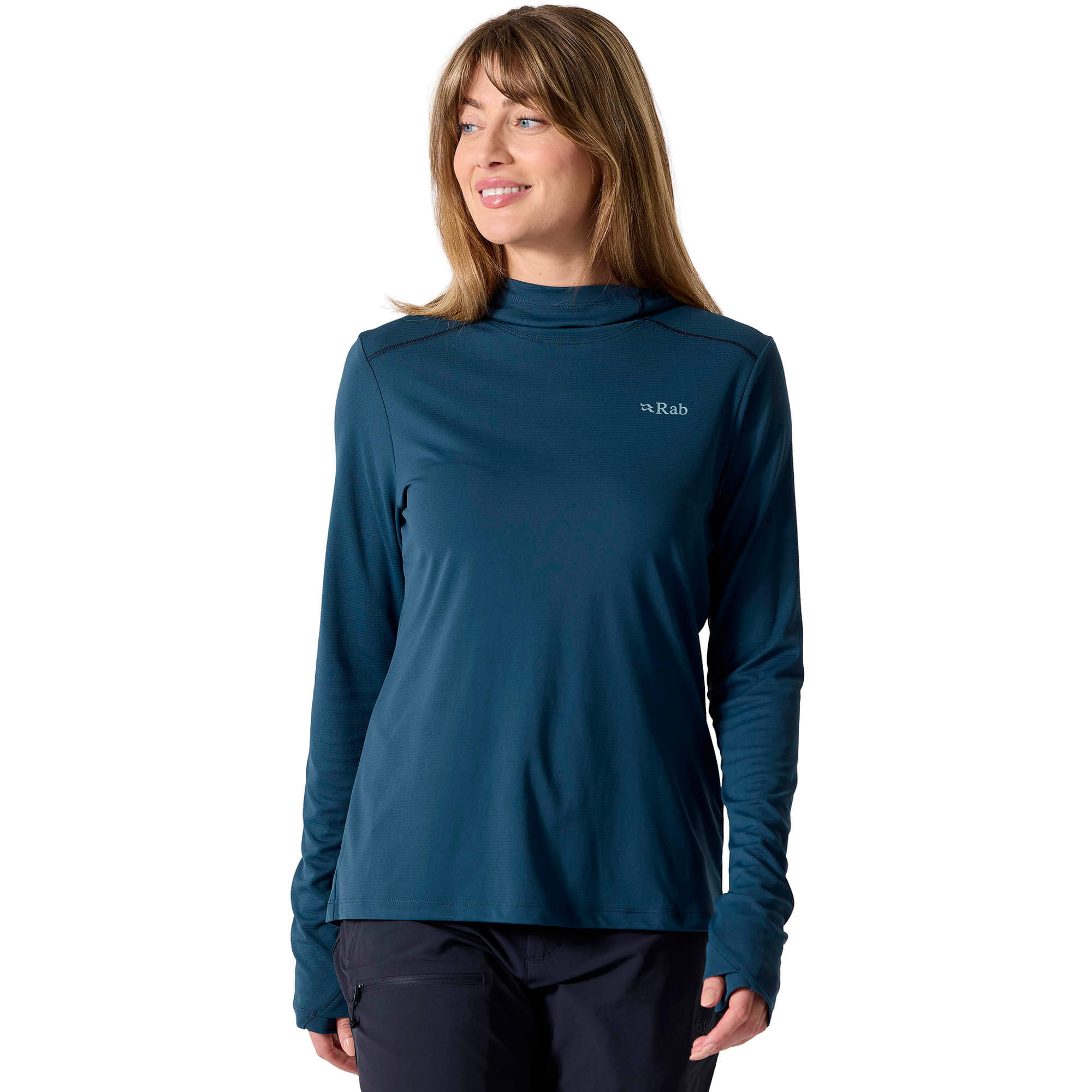 Rab Force Hooded Women's Long Sleeve T-Shirt