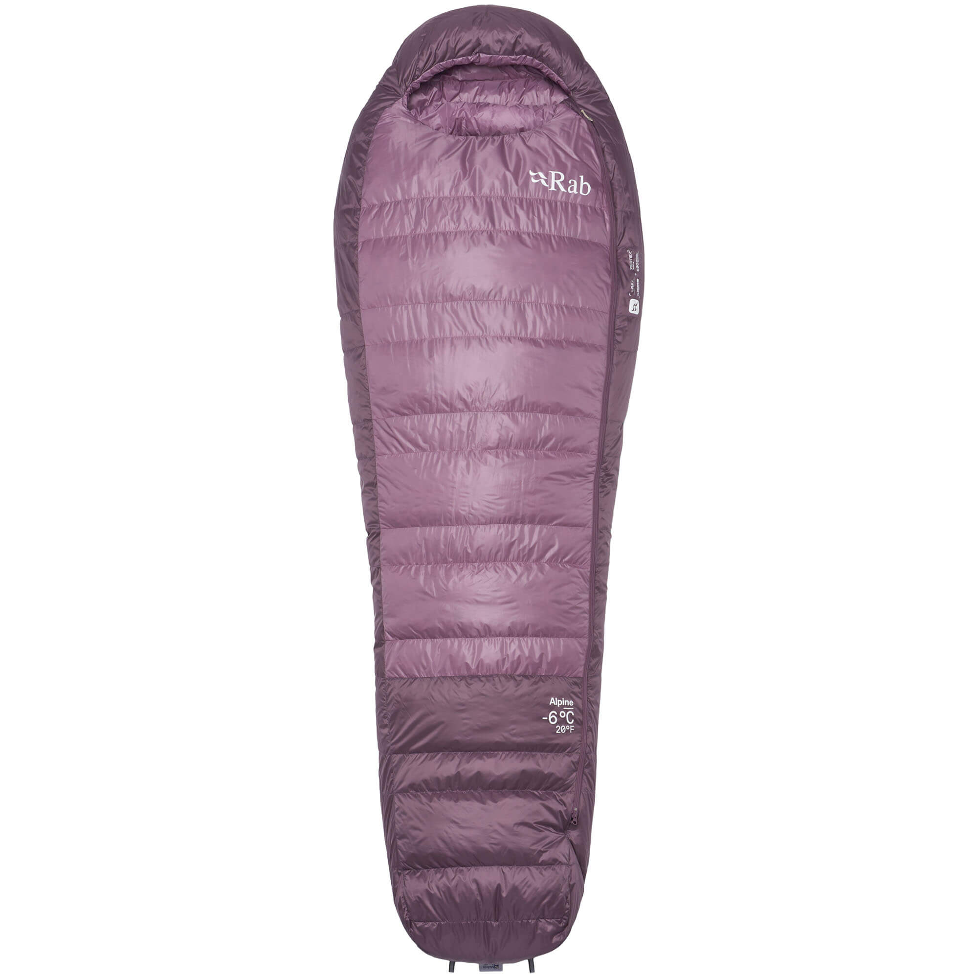 Rab Women's Alpine Regular -6C/20F Lightweight Down Sleeping Bag