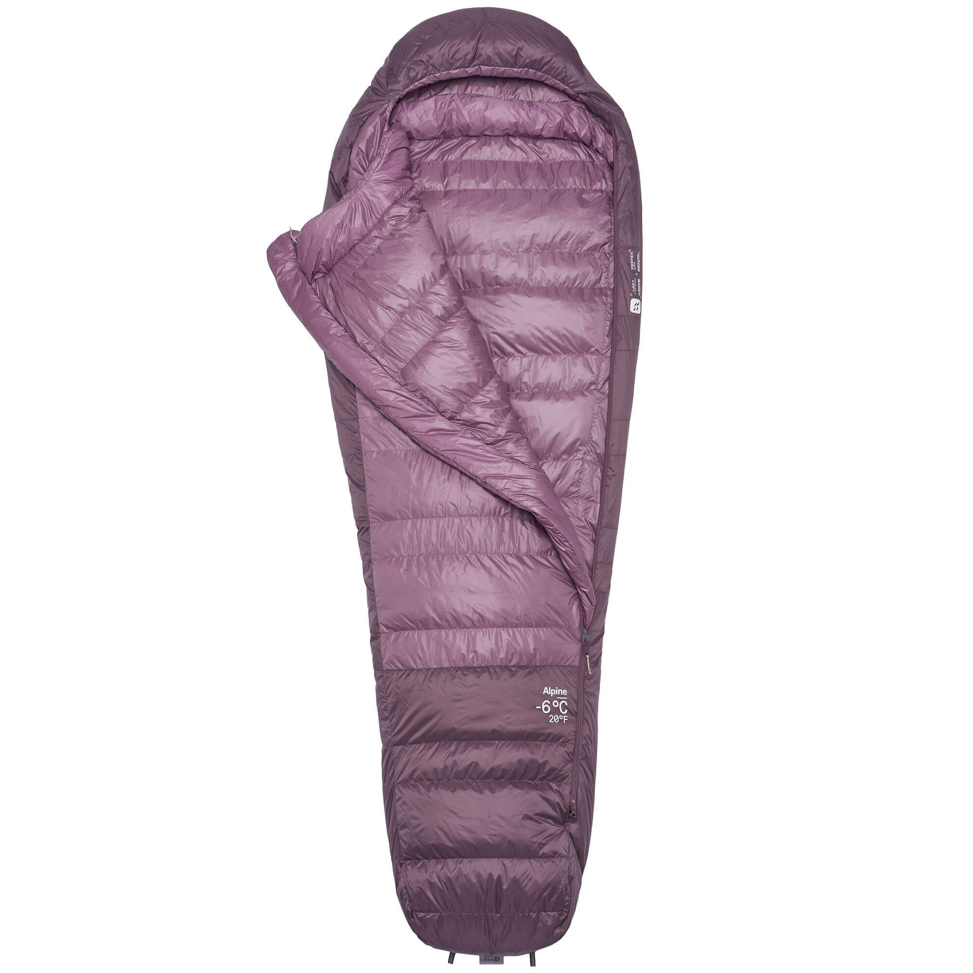 Rab Women's Alpine Regular -6C/20F Lightweight Down Sleeping Bag