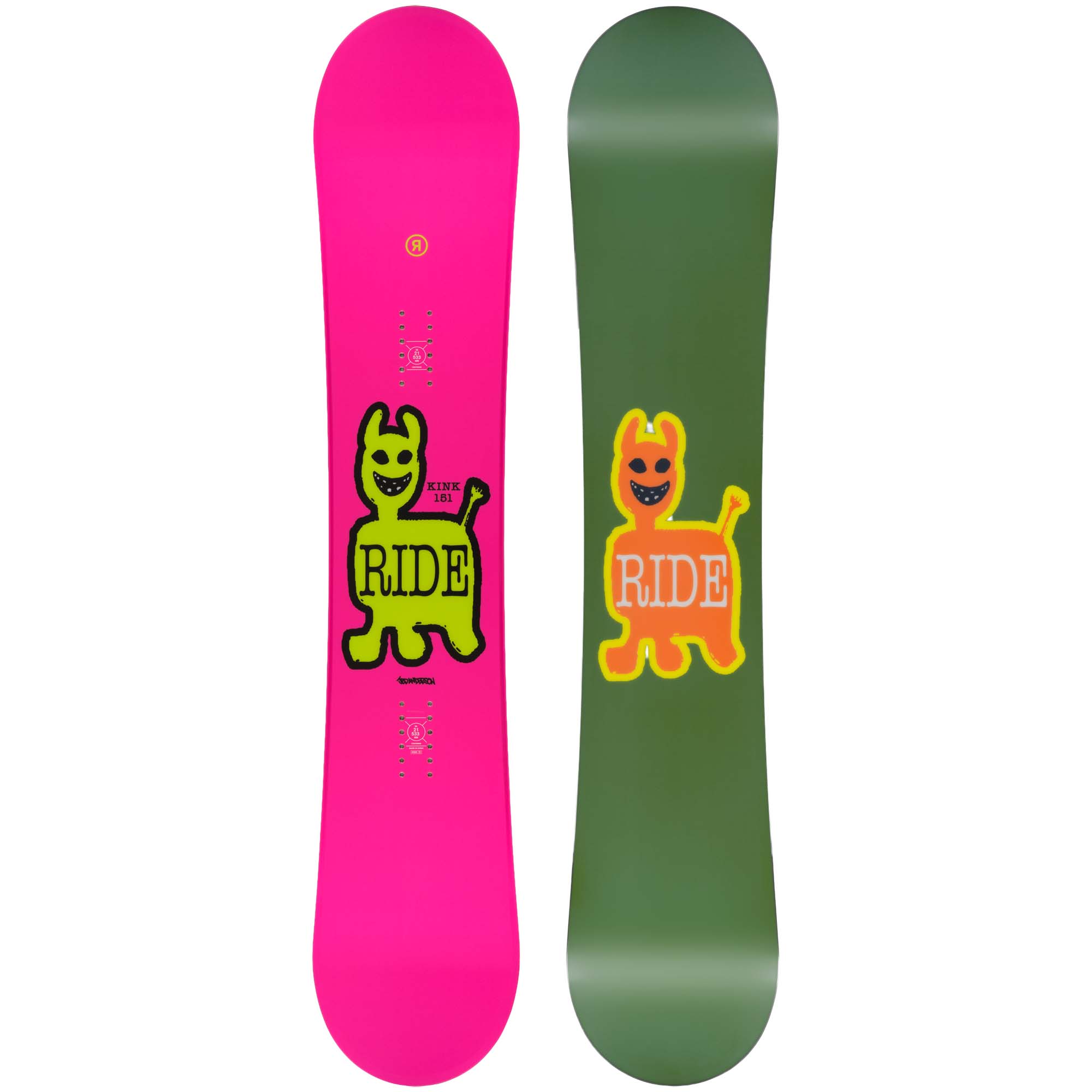 Ride Kink Snowboards 2026 | Absolute-Snow
