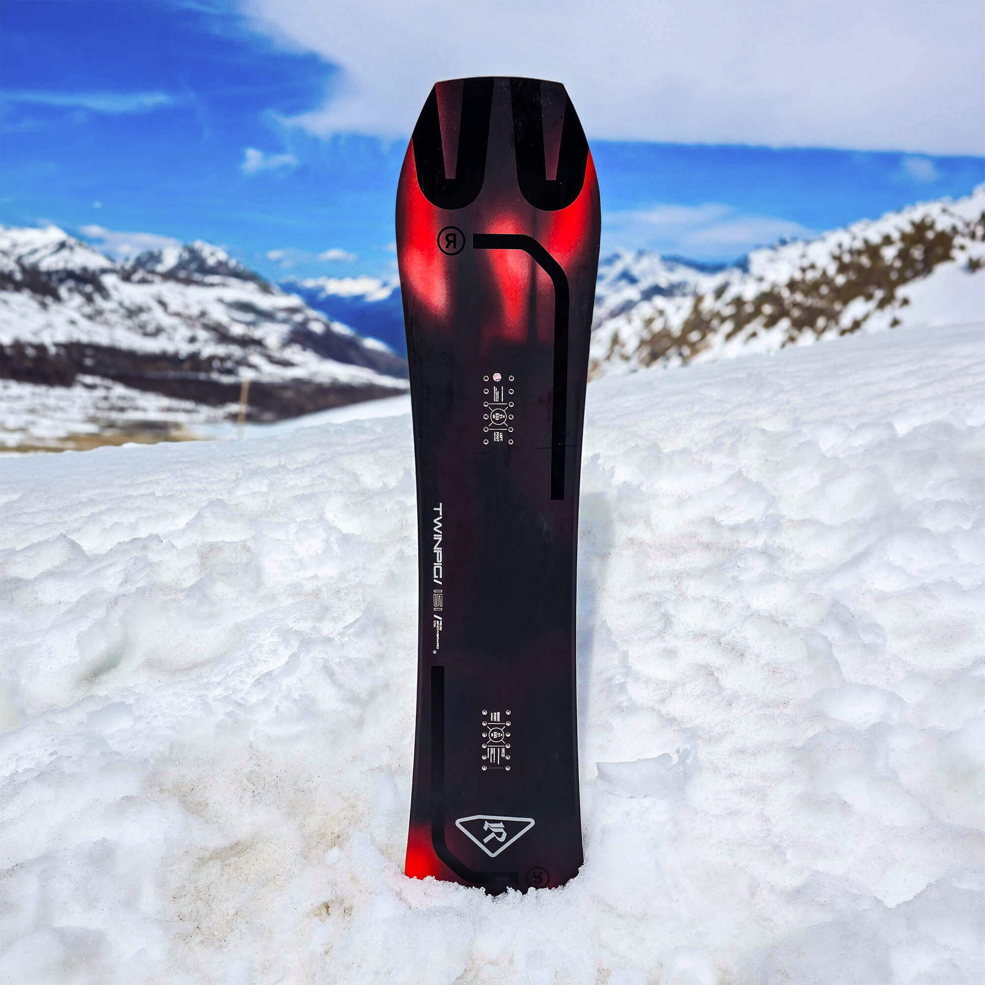 Ride Twinpig All Mountain Snowboard