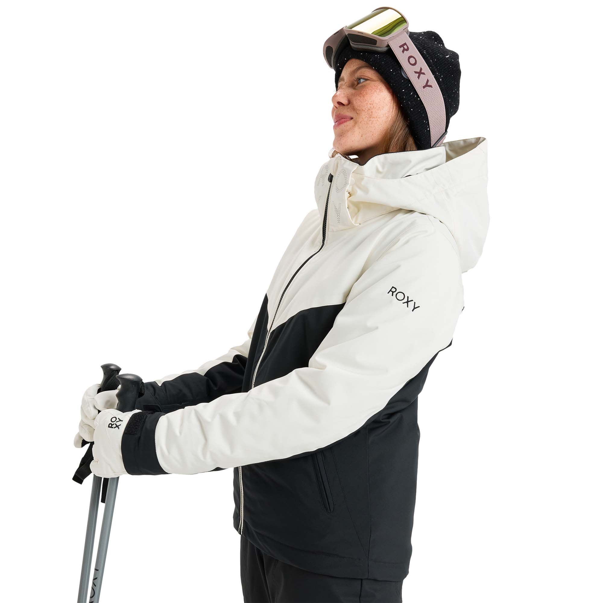 Roxy Free Jet Block Women's Insulated Ski/Snowboard Jacket 