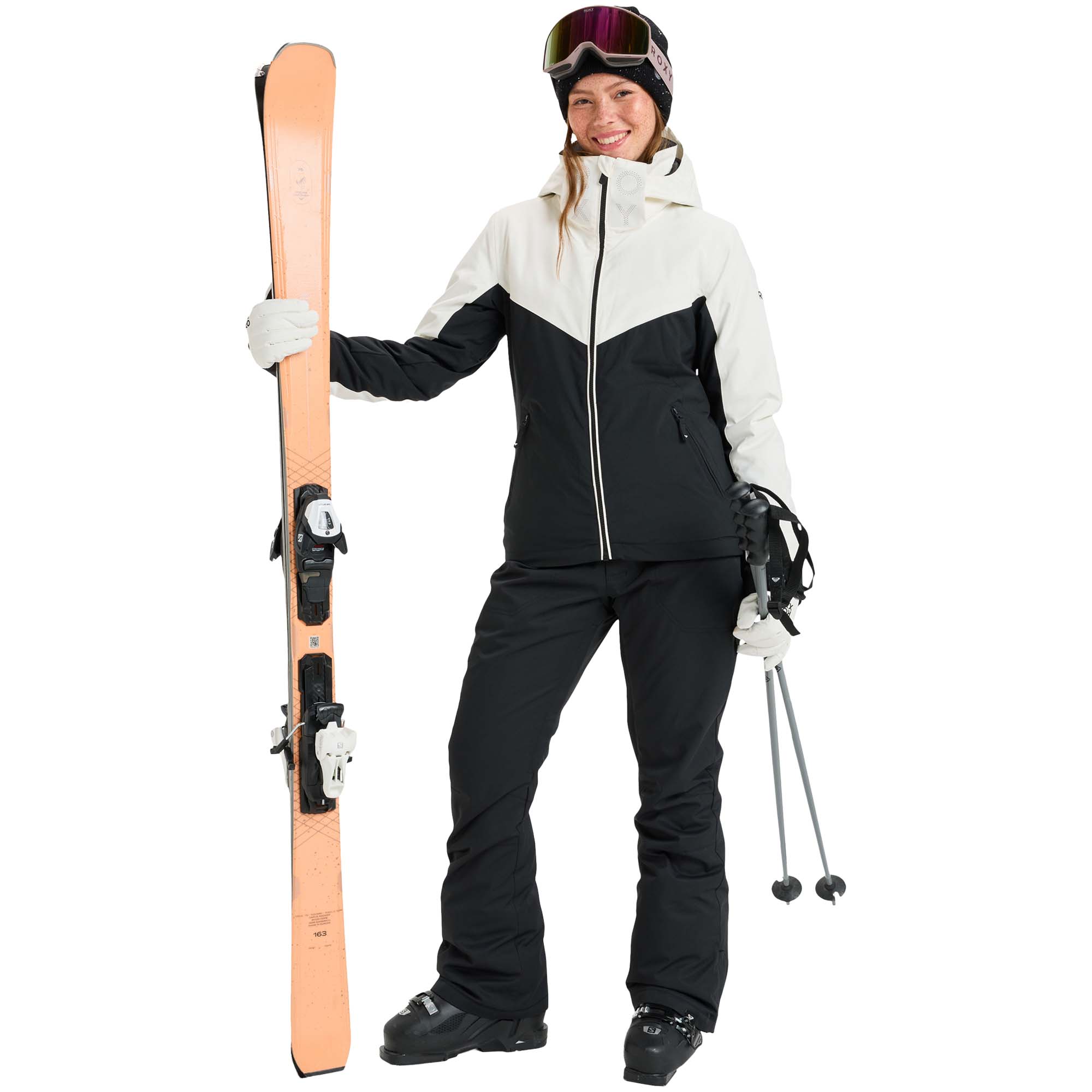 Roxy Free Jet Block Women's Insulated Ski/Snowboard Jacket 