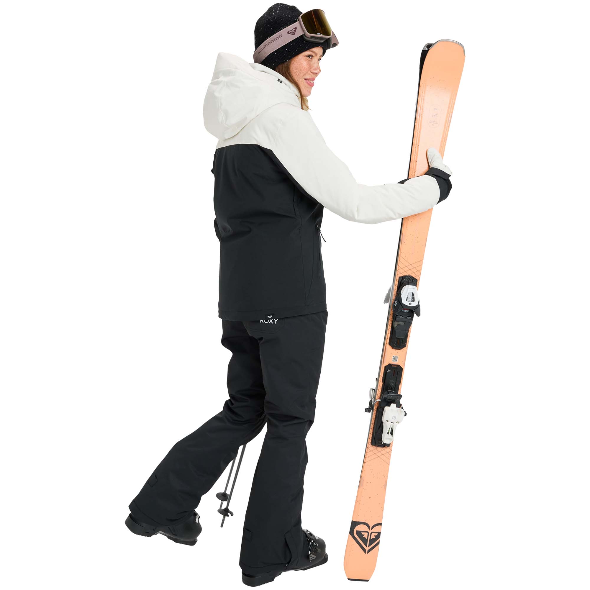 Roxy Free Jet Block Women's Insulated Ski/Snowboard Jacket 