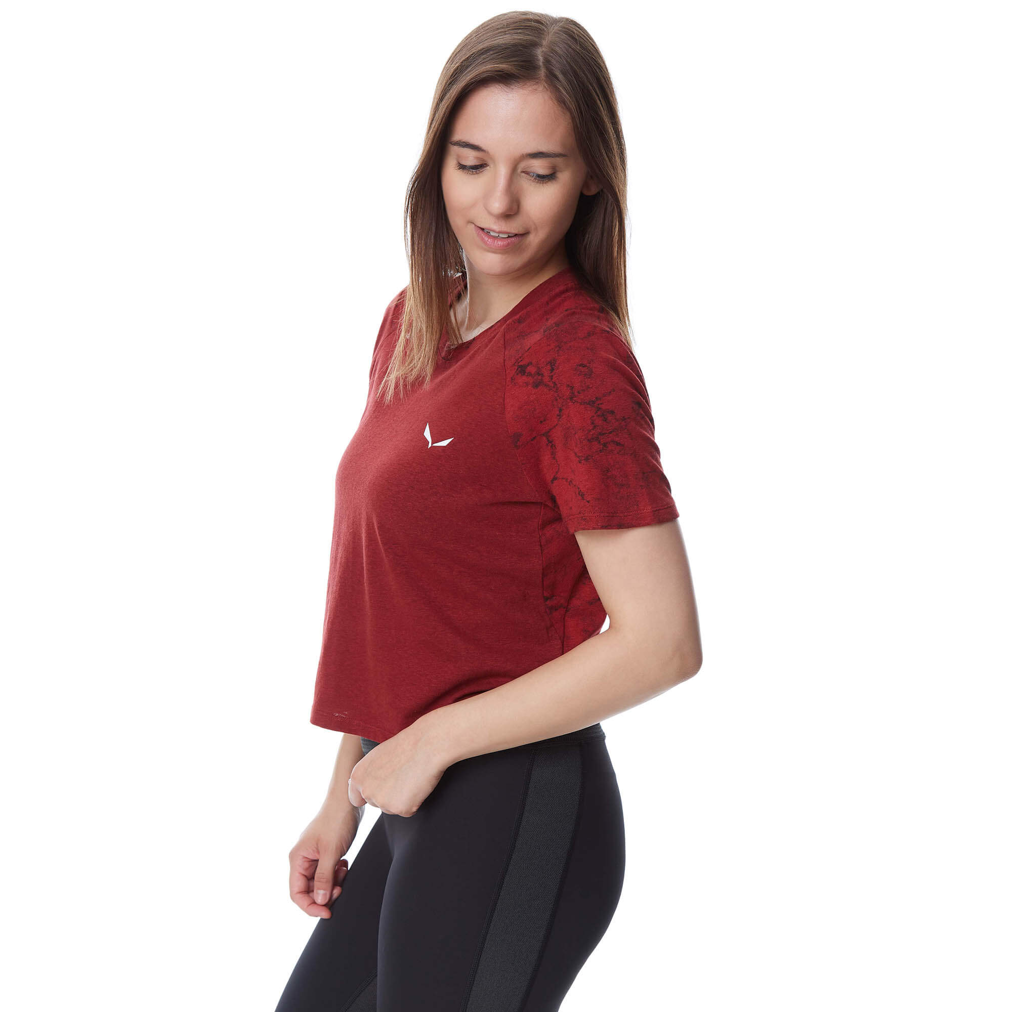 Salewa Lavaredo Hemp Women's Cropped T-shirt