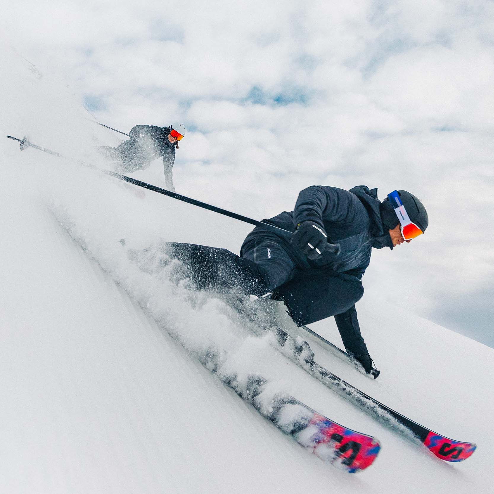 Salomon Addikt Pro 66 Skis + MI12 GripWalk Bindings