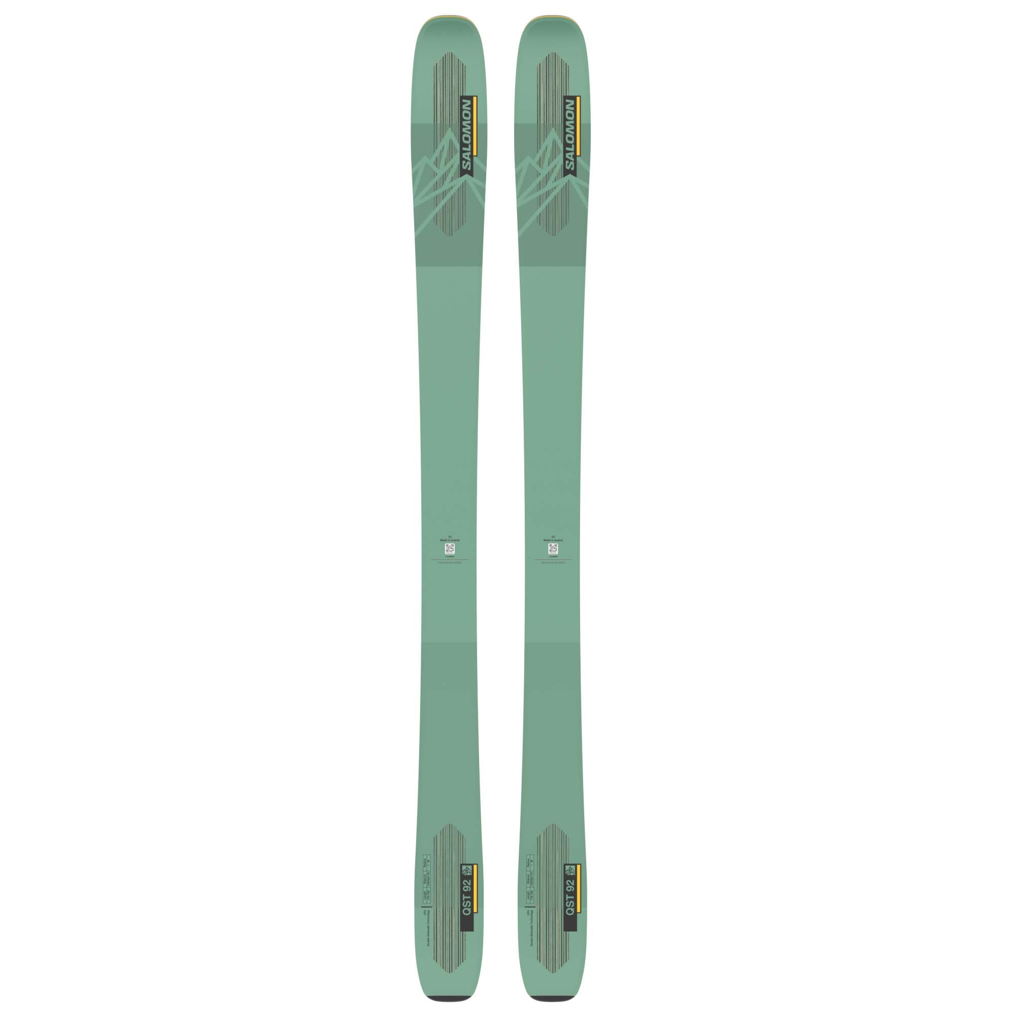 Miss Drilled Salomon QST 92 Skis
