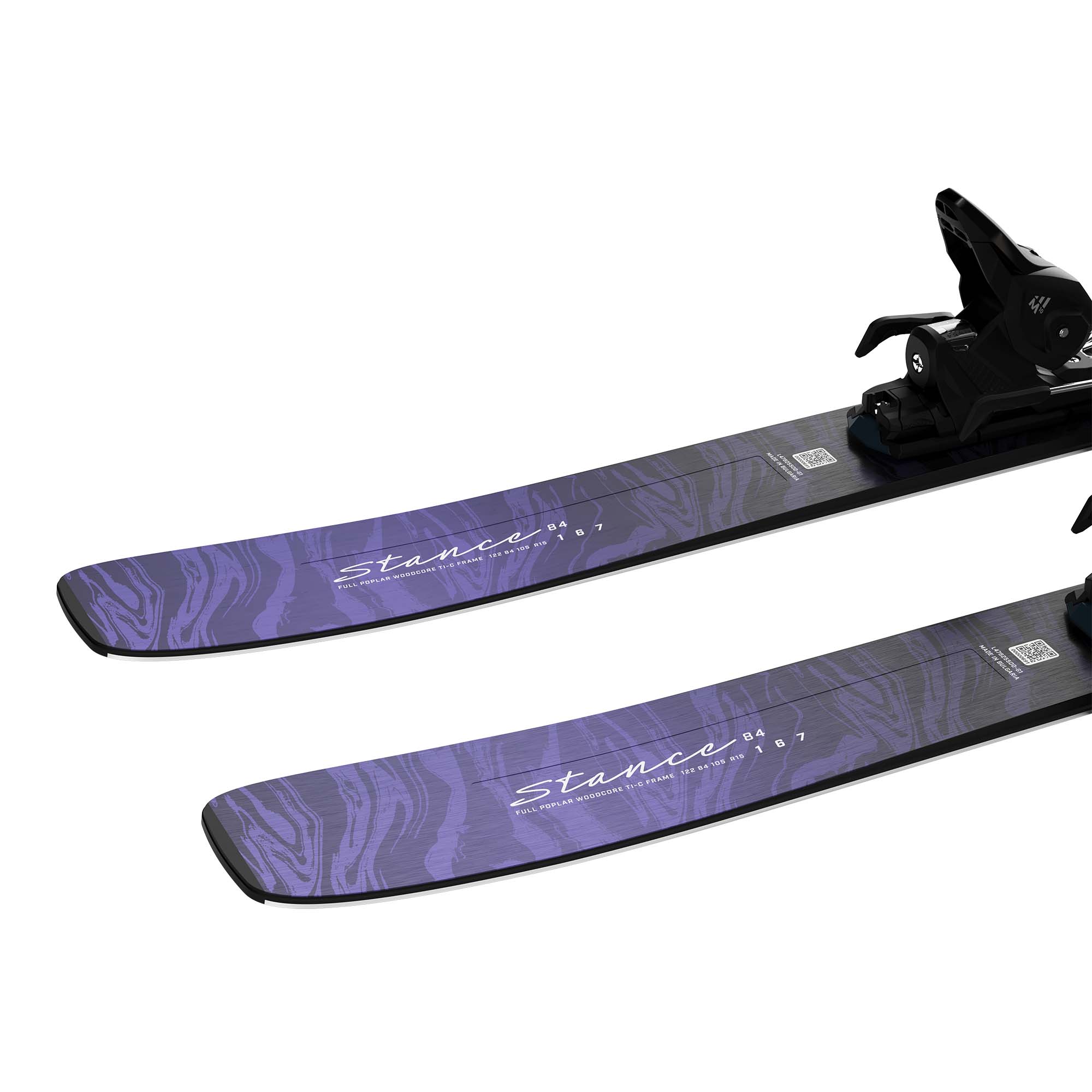 Salomon Stance 84 Women's Skis + M10 GripWalk Bindings