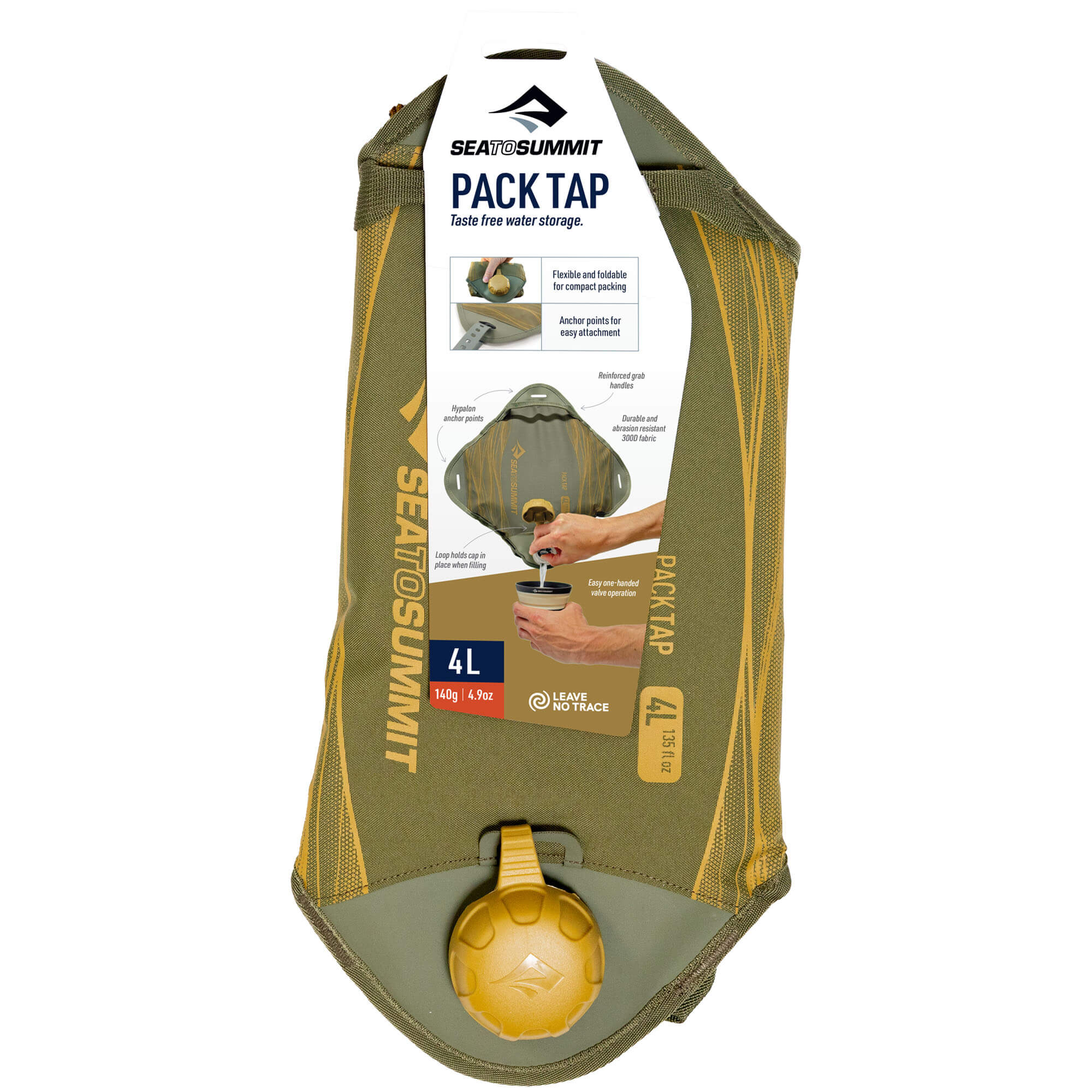 Sea to Summit Pack Tap 4L Packable Water Container