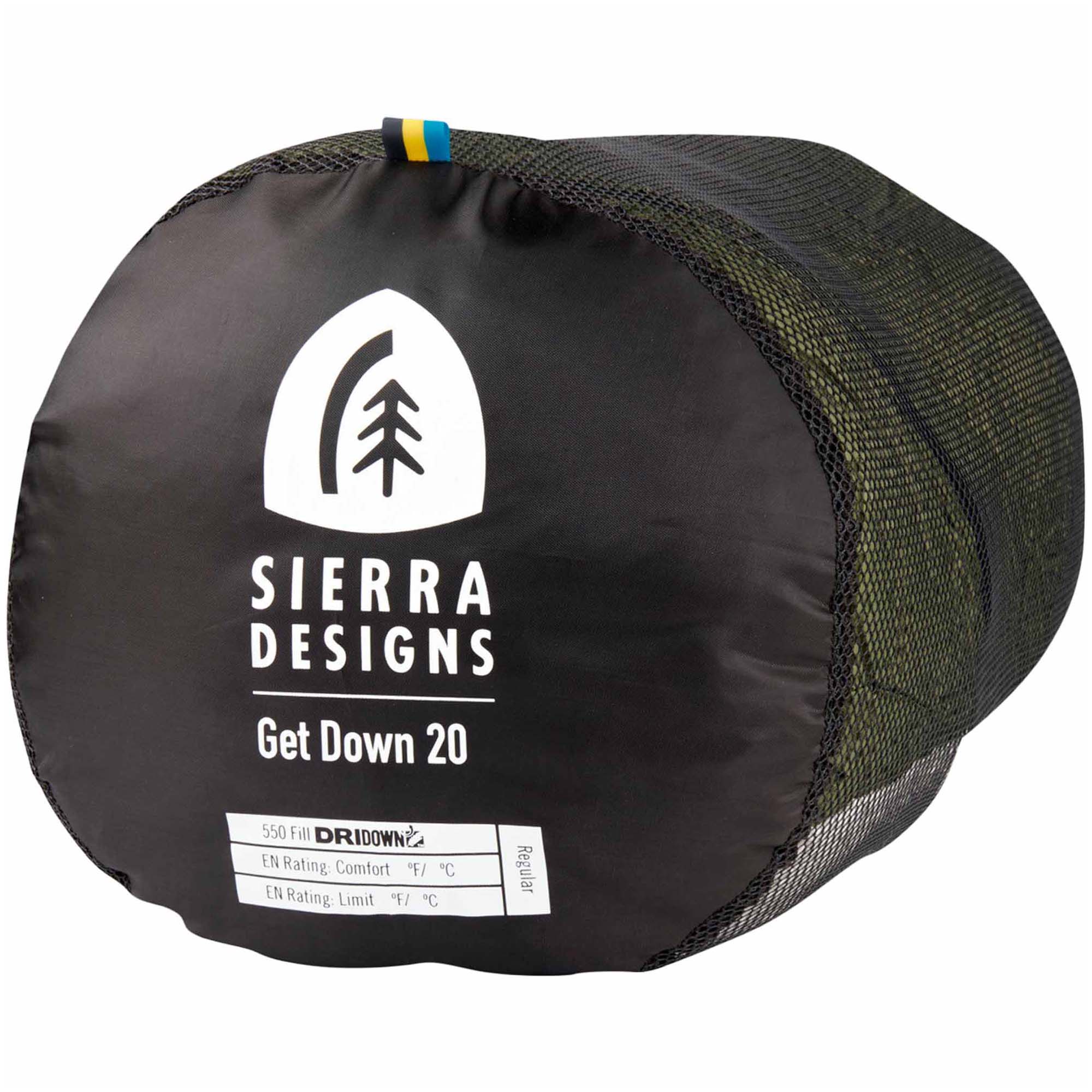 Sierra Designs Get Down 550F 20 Long Sleeping Bag