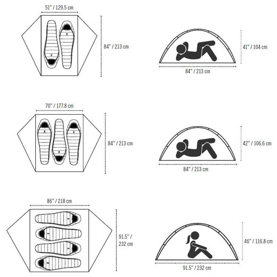 Sierra Designs Meteor 3000 3 Lightweight Backpacking Tent