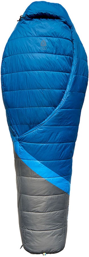 Sierra Designs Night Cap 20 Degree Regular Mummy Sleeping Bag - Blue - View #14