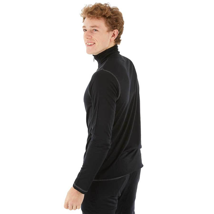 Silkbody Silkspun Zip Neck L/S Baselayer Top