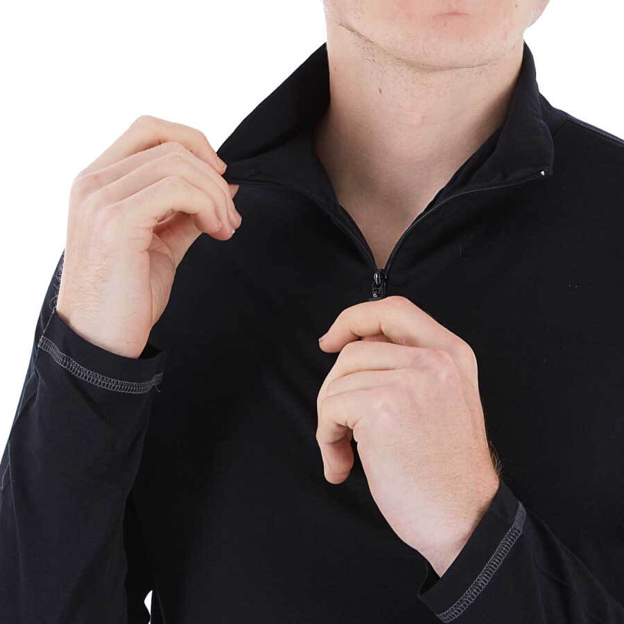 Silkbody Silkspun Zip Neck L/S Baselayer Top