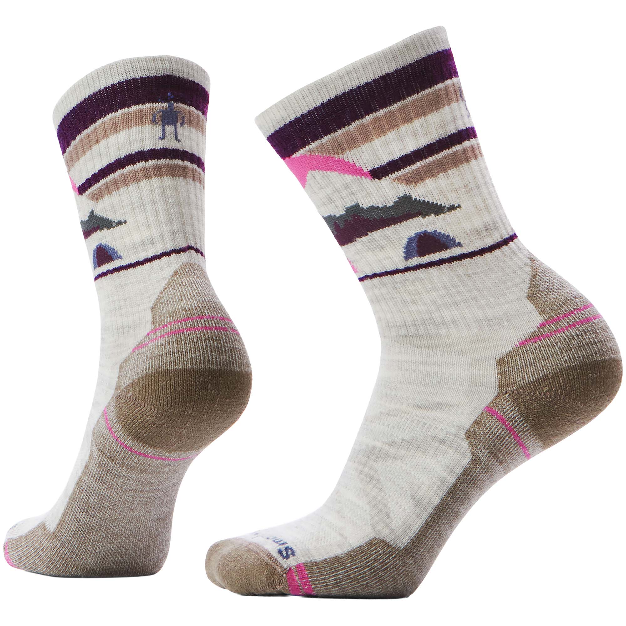 Smartwool Hike Light Cushion Mountain Moon Crew Women's Snowboard Socks