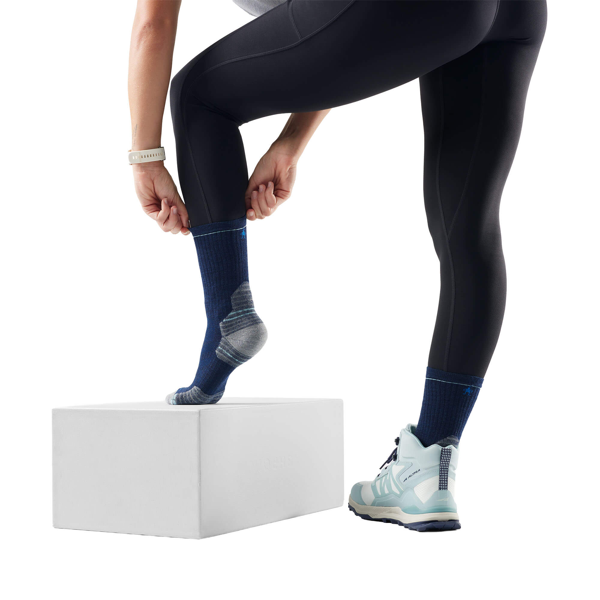 Smartwool Hike Targeted Cushion Mid Crew Men's Hiking Socks