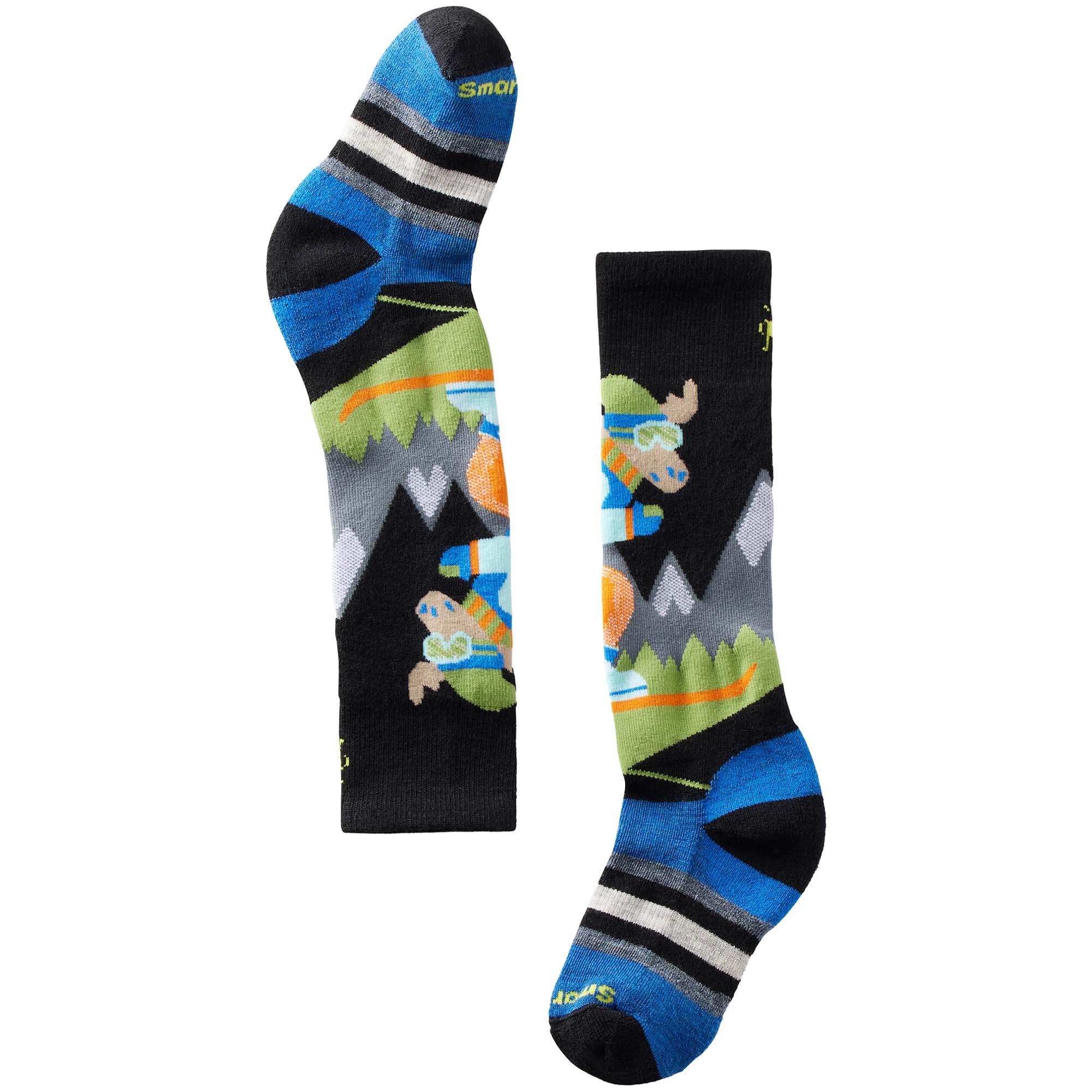Smartwool Kids' Wintersport Full Cushion Mountain Moose Ski Socks