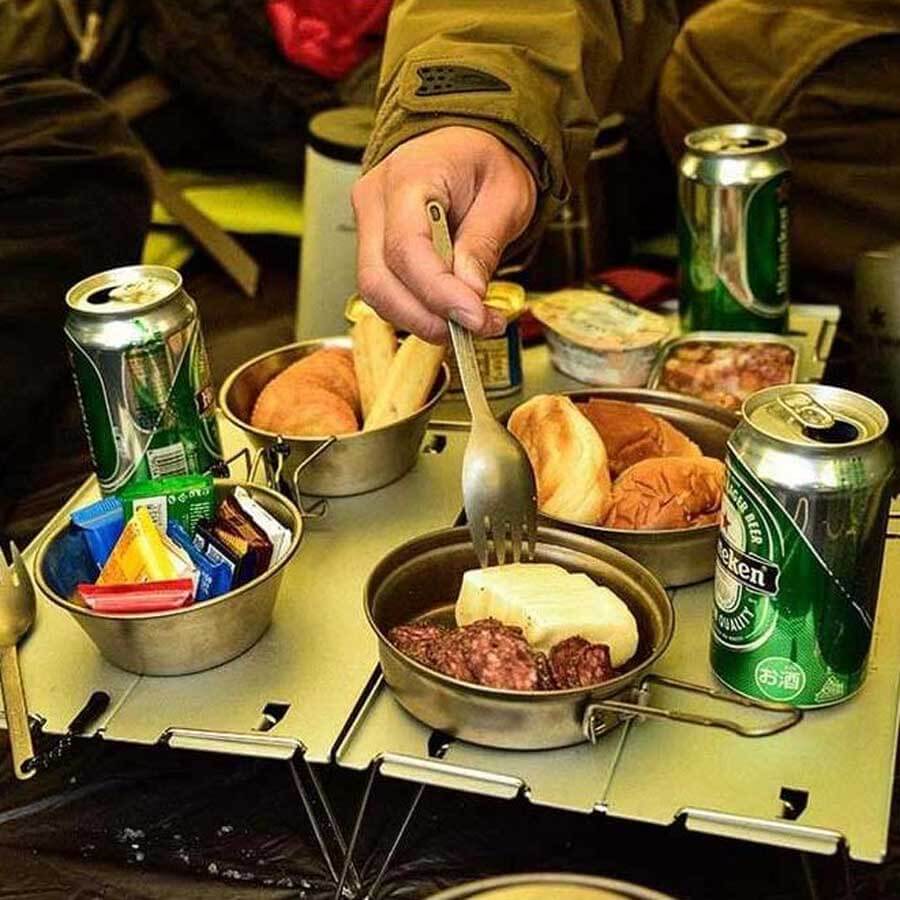 Snow Peak Backpackers Cup Stainless Steel Camping Bowl/Cup